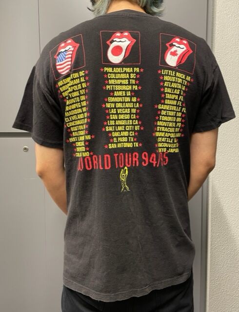 8/3(木)ROLLING STONES、KISS等、中古バンドTシャツ入荷