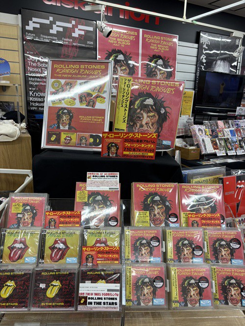 7/10(金)発売 THE ROLLING STONES 新作CD,LP 各種到着!! : ディスク