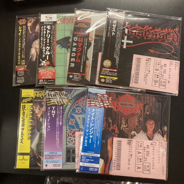 中古新入荷】THIN LIZZY 中心に廃盤､紙ジャケットで良品入荷です！ : ディスクユニオンお茶の水駅前店