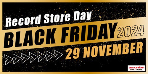 2024年11月29日 RSD BLACK FRIDAY 2024 限定商品 入荷予定リスト