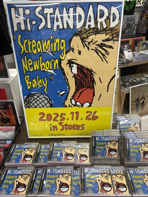 11/26(水)発売 Hi-STANDARD『 CREAMING NEWBORN BABY』 入荷