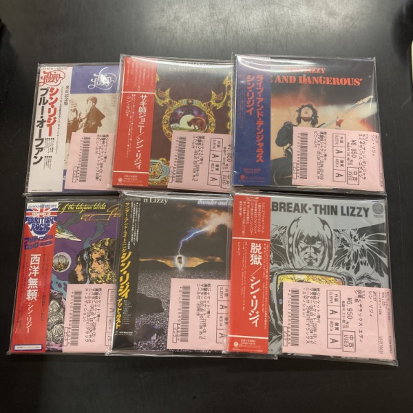 中古新入荷】THIN LIZZY 中心に廃盤､紙ジャケットで良品入荷です！ : ディスクユニオンお茶の水駅前店