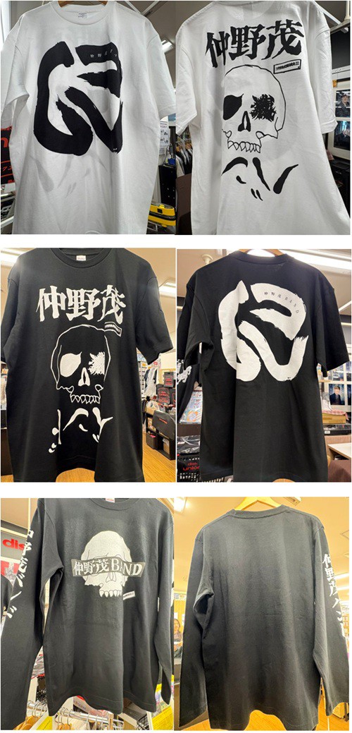 終了＞ 2/21 (土)仲野茂BAND 2ndアルバム「に」レコ発インストア 新作T