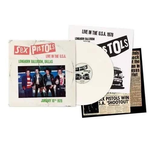 4/25発売 SEX PISTOLS『Live In The U.S.A. 1978』3CD国内限定盤