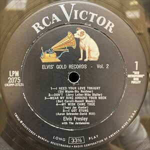 □5/30(月)【中古レコード入荷速報】ELVIS PRESLEY米国原盤を