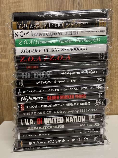 PUNK中古入荷情報!!】11/6(月) PUNK/HARDCORE中古カセット/CD続々入荷 