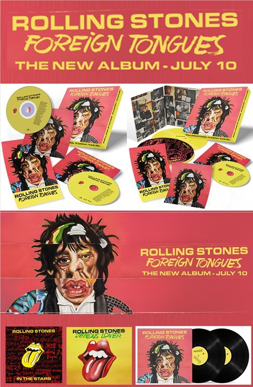 7/10(金)発売 THE ROLLING STONES 新作CD,LP 各種到着!! : ディスク