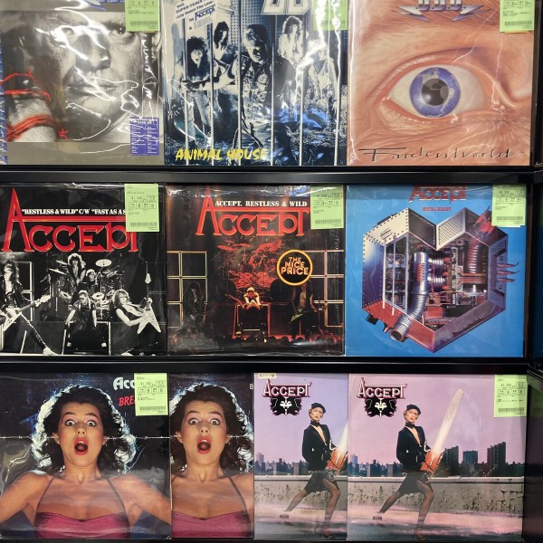 中古レコード入荷情報】ACCEPT、SCORPIONSの定番からマイナー