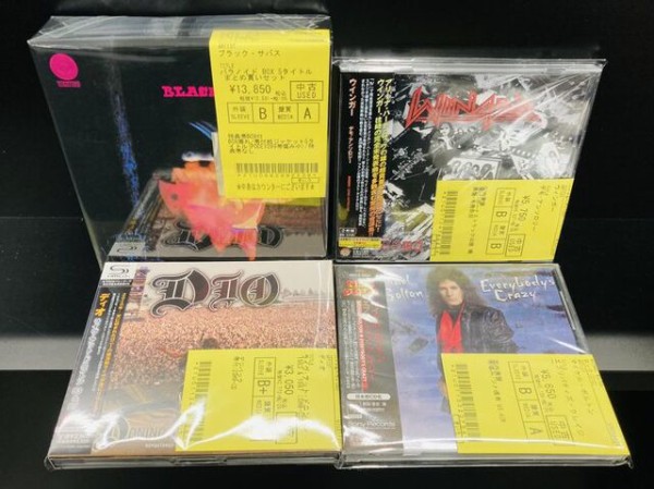 往年の名盤やプチレア盤、直近新譜、未開封美品まで！！ハードロック/ヘヴィメタルの中古CDが幅広く超大量入荷！！ :  ディスクユニオンお茶の水ハードロック/ヘヴィメタル館