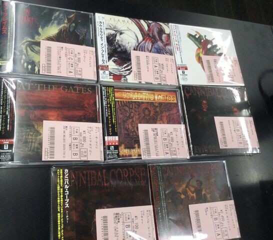 デスメタルCDまとめて売り デスメタルCDまとめて売り