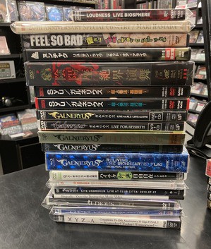 ANTHEM、GALNERYUS、LOUDNESS、陰陽座等のジャパニーズメタルの中古DVD