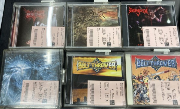 SARCOFAGO-I.N.R.I. 輸入盤国内仕様　ユニオン帯 INRI/SARCOFAGO/サルコファーゴ/87年発表1stアルバム｜HARDROCK