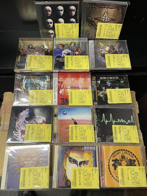 聖飢魔Ⅱ、EARTHSHAKER、ZIGGYらジャパニーズメタル80点以上お
