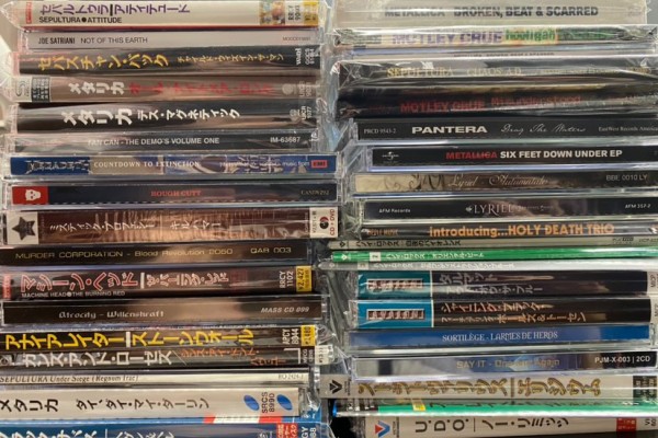 国内外問わず、ハードロック/ヘヴィメタルの商品が一気に入荷