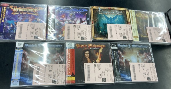 5/9(土)~5/11(月)入荷> HR/HMの新着中古CDのリストを公開いたしました