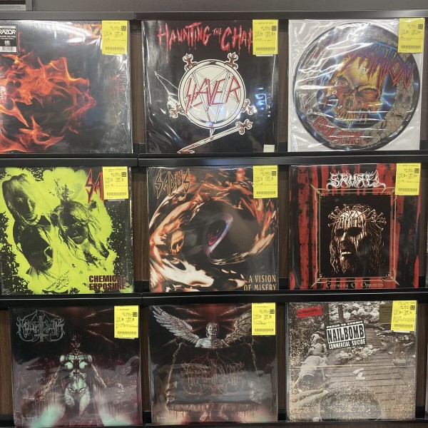 BRUJERIA, CARNAGE, NAPALM DEATH, ORIGIN, UNDERGANGなど