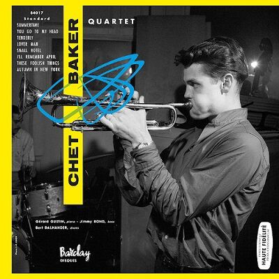 ○新品LP○CHET BAKER / QUARTET : フランスBARCLEY DISQUESから発売