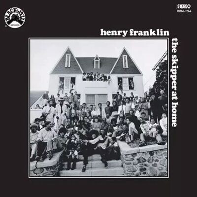 ○新品LP○ HENRY FRANKLIN / SKIPPER AT HOME：1974年にブラック 