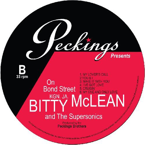 ○新品LP○BITTY MCLEAN & THE SUPERSONICS / ON BOND STREET