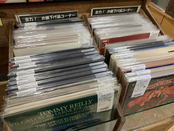 値下げしました！レコード約1100枚！