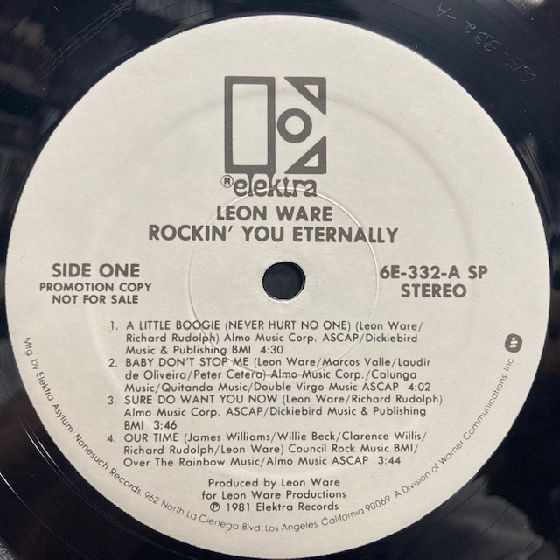LEON WARE レコード（レアグルーヴ） ◎3/13(月) SOUL～RARE GROOVE 新着＆廃盤中古LP 50枚オーバー