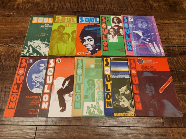 SOUL ON　VOL.5 1976年1～12月号　12冊 ◎3/27(月) SOUL中古雑誌『SOUL ON』30年分まとまって入荷