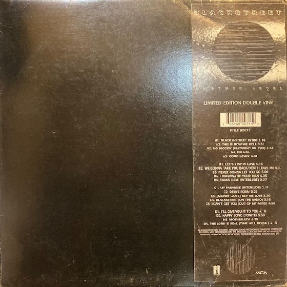 Blackstreet アナログレコード UKプレスオンリー盤 2LP - 洋楽