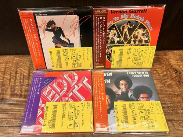 名盤！SOUL,R&B,RARE GROOVE レコードセット ☆2/5(水)SOUL/RARE GROOVE 紙ジャケット&BOX中古CD80枚入荷