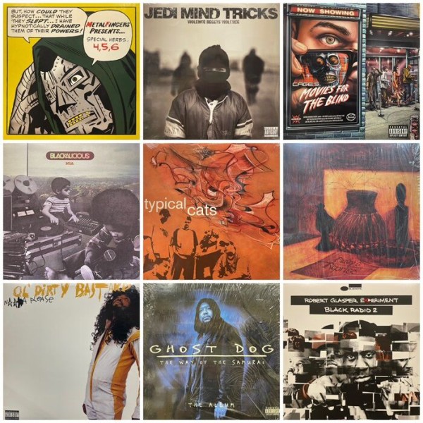 非USヒップホップ60枚以上 A-D】 600 HIPHOP VINYL RECORDZ -CLASSICS OF THE 90's n 00's