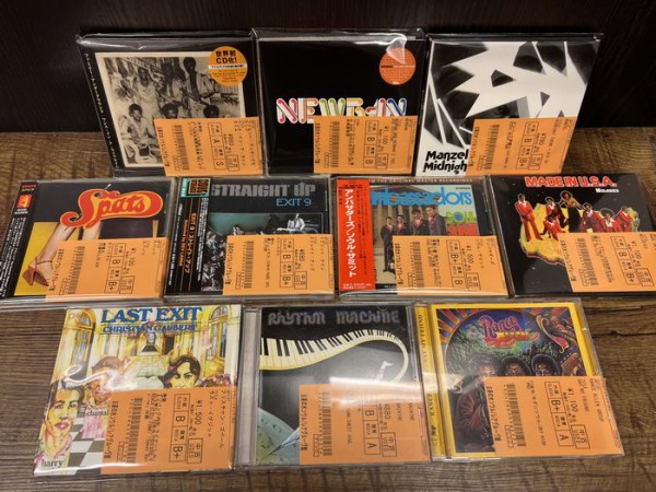 ☆10/21(金)廃盤多数RARE GROOVE/SOUL/LATIN/BRASIL中古CD200枚入荷