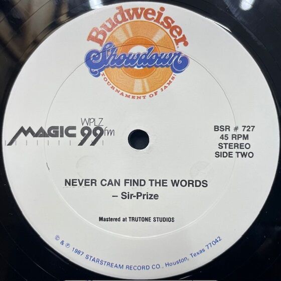 ◎4/19(土) BUDWEISER SHOWDOWN 廃盤12インチセール レコメンド