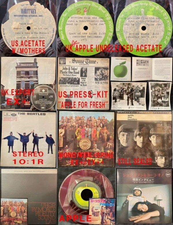 ビートルズ リミテッドエディション　未使用 6/22(土) 「大阪BEATLES廃盤レコードセール～PREMIUM～」特設