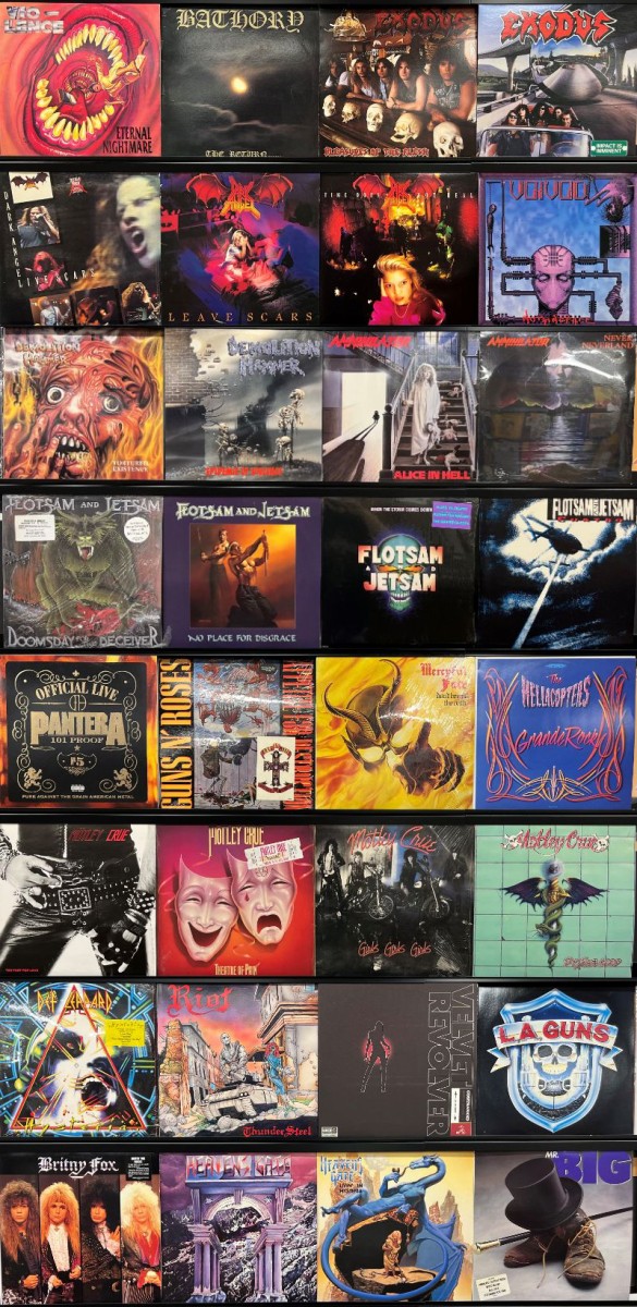 4/29(月/祝) HARD&HEAVY METAL廃盤レコードセール : CD