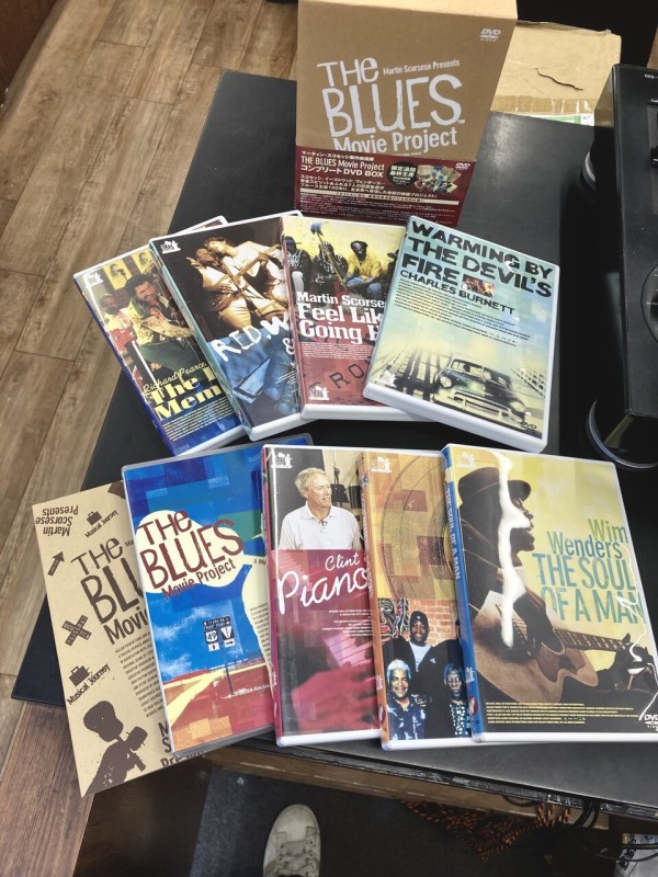 マーテンスコセッシ the blues movie project DVDbox マーティン