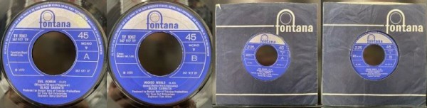 名盤　輸入盤レコードセット 12/25(日) 「大阪ROCK廃盤7inchセール」※オンラインショップ出品