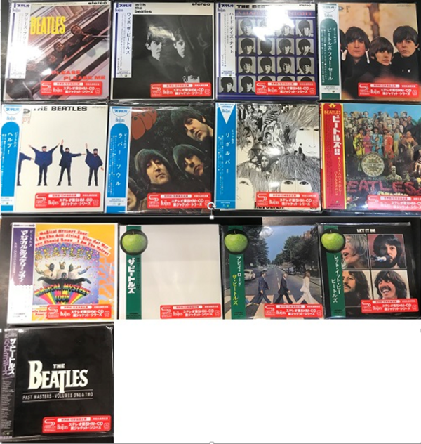 1/10(火)【中古ロック/CD】ビートルズの紙ジャケット・ステレオ