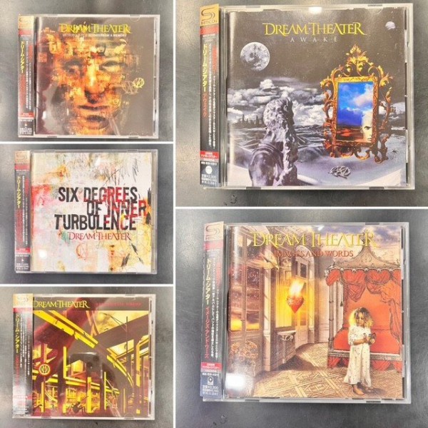 ドリーム・シアターSHM-CD5タイトルまとめて入荷！ : CD・レコード