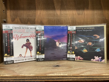 中古SOUL/CD】スティーヴィーワンダーの廃盤SHM-CDが3点入荷