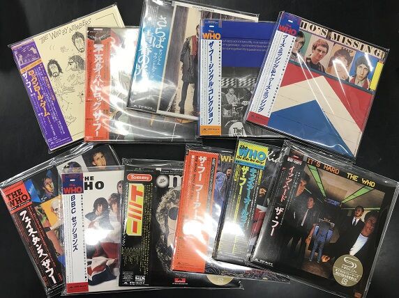 CD 大量 まとめ売り 9/18(日)【中古ロック/CD】 ザ・フー 紙ジャケまとめて入荷しま