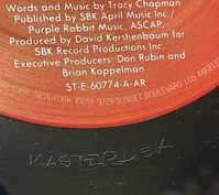 中古レコード/HIP HOP/R&B】TRACY CHAPMAN '88年の不朽の名作 US盤