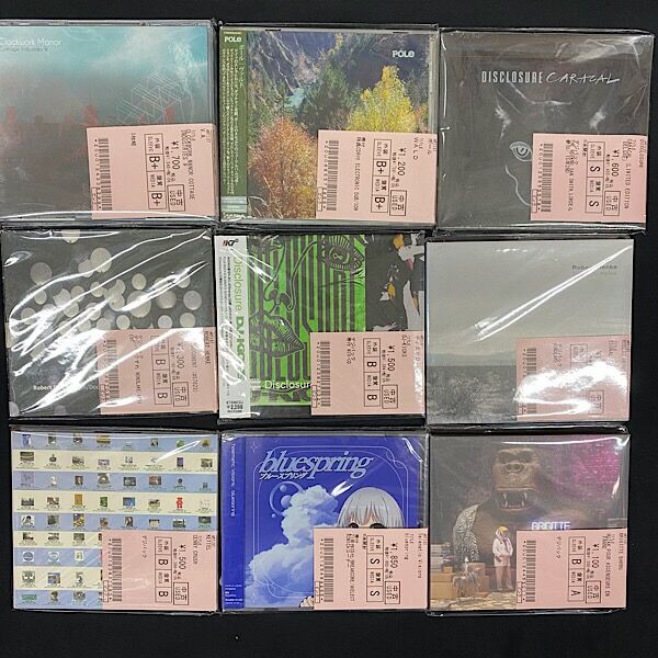 □4/6(木) TECHNO,HOUSE,etc USED CD 350枚大量入荷！ : ディスク