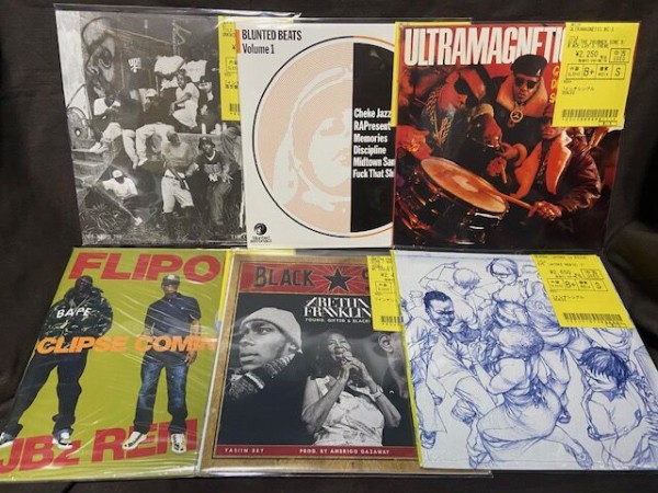 HIP HOP / R&B / JAPANESE HIPHOP 中古 7インチシングル 150枚