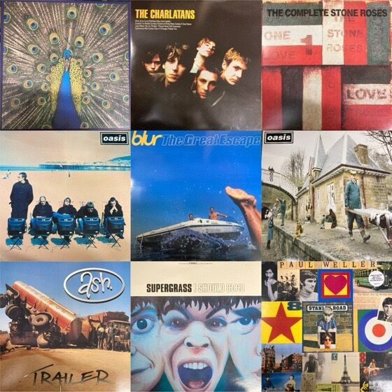 オンライン出品開始しました。＞＞＞OASIS、BLUR、ASH、KULA SHAKER