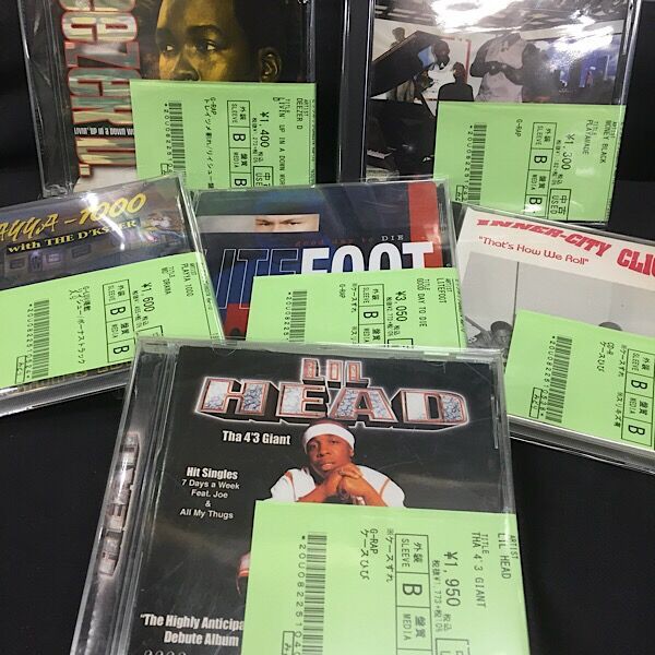 □1/15(日) HIPHOP/日本語ラップ USED CD 新着入荷情報 : ディスクユニオン渋谷クラブミュージックショップ