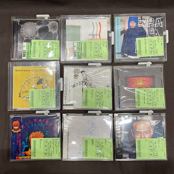 5lack、ZORNなどをはじめ、 日本語ラップ&MIX 中古CDを一挙260枚以上
