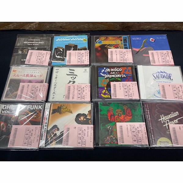 DJ SOULJHA MIX CD まとめ売り オンライン出品開始いたしました→ USED MIX CD約440枚一挙大量