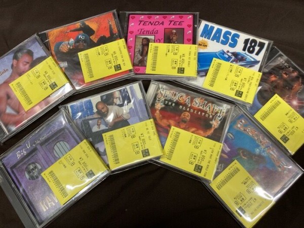 オンライン出品開始しました→4/28 (火) GANGSTA RAP USED CD 新入荷 