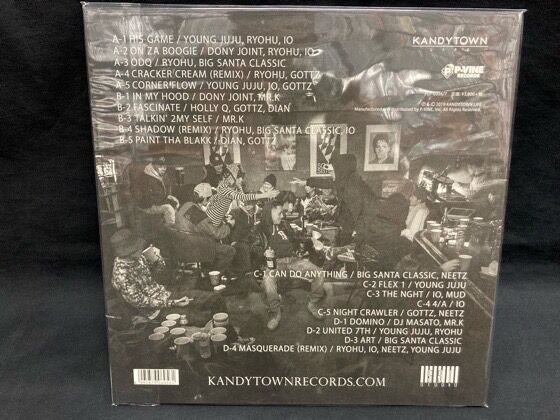 新品LP２枚組 KANDYTOWN BLAKK MOTEL 完全限定プレス レコード】KANDYTOWN - BLAKK MOTEL 2xLP JAPAN 2019年リリース