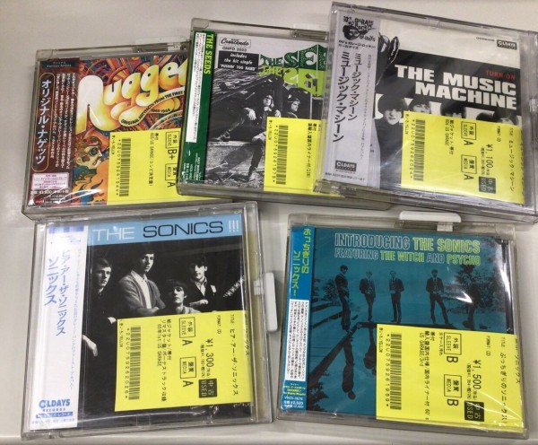 9/29(火)「良質♡ROCK新着中古CD情報～紙ジャケ / 60's GARAGE