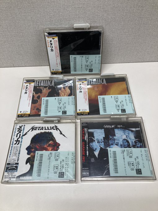4/18(月)METAL中古CD入荷情報】国内盤を中心に20点ほど入荷